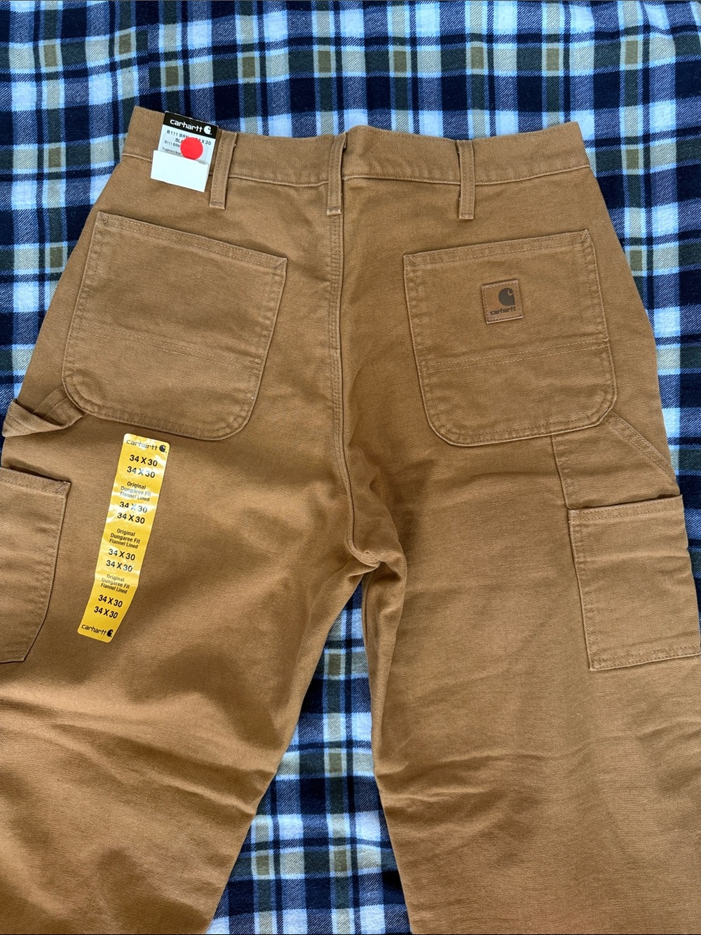 Carhartt Men’s Cargo Work Pants - Brown/Tan
